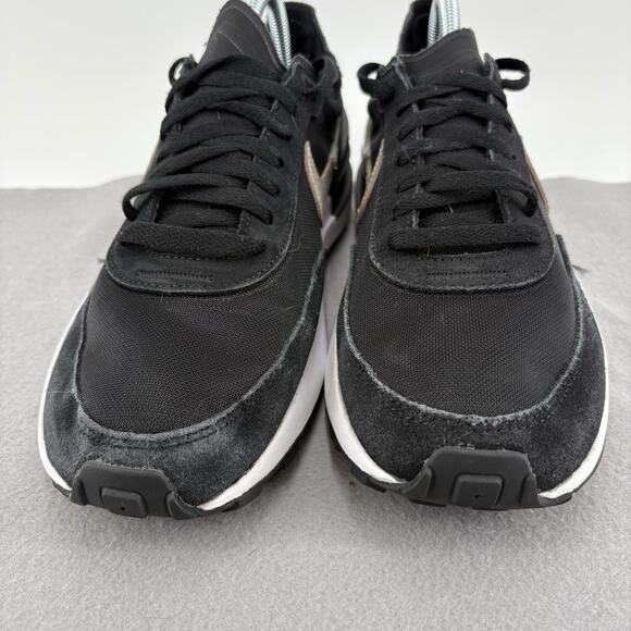 Nike Womens Waffle One SE Black Leopard Multi Color Size 11 Sneaker Running Shoe - Picture 4 of 13